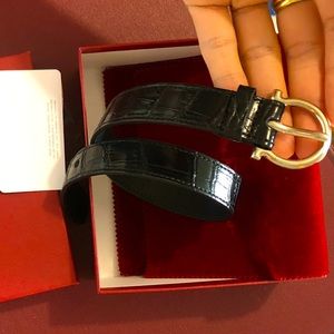 SF men’s bracelet in Crocodile leather brand new